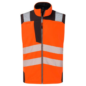 PW325 - Gilet Softshell Hi-Vis (3L)